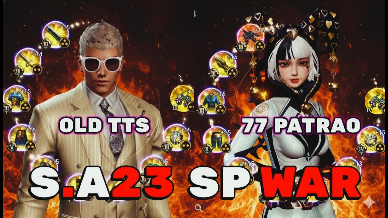 S.A23 UNLI BAKBAKAN OLD TTS PT VS PATRAO PT S.A23 SP WAR  | MIR4