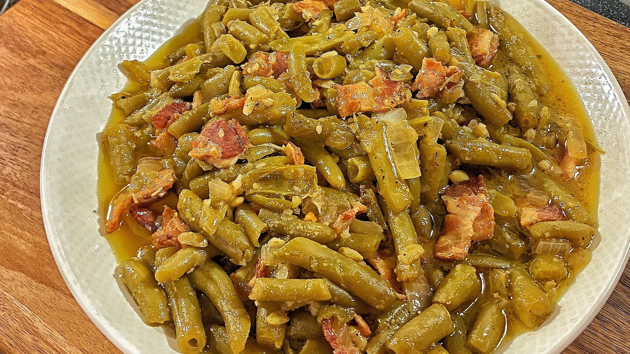  How to Cook Delicious Canned Green Beans | How to Make Green Beans #food 
