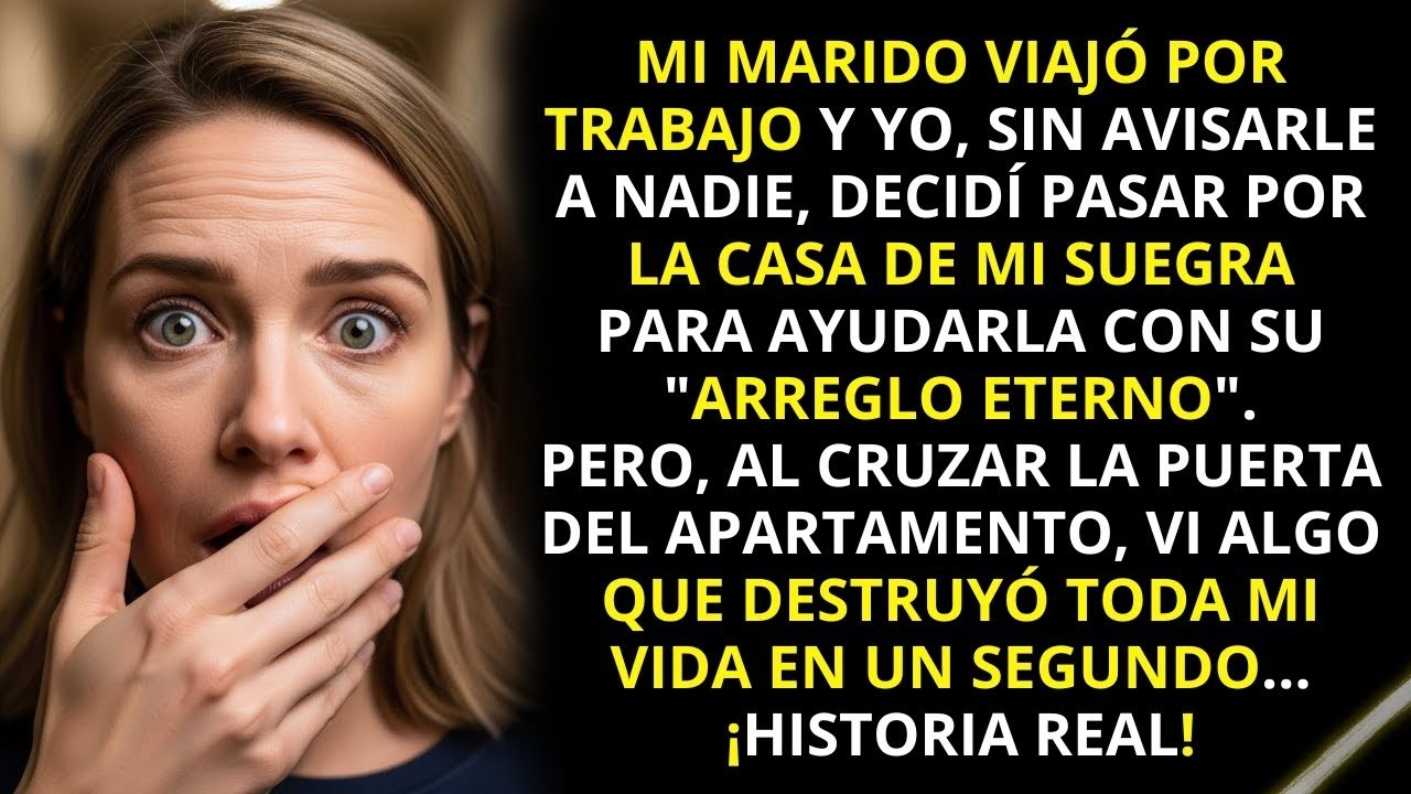 Mi marido viajó por trabajo y yo, sin avisar, fui a la casa de mi suegra. Pero lo que vi allí…