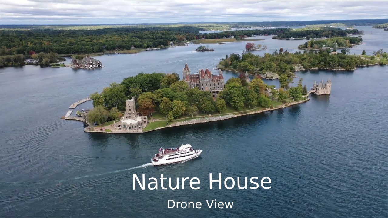 Beauty of Nature Houses - Drone View | Aerial Film