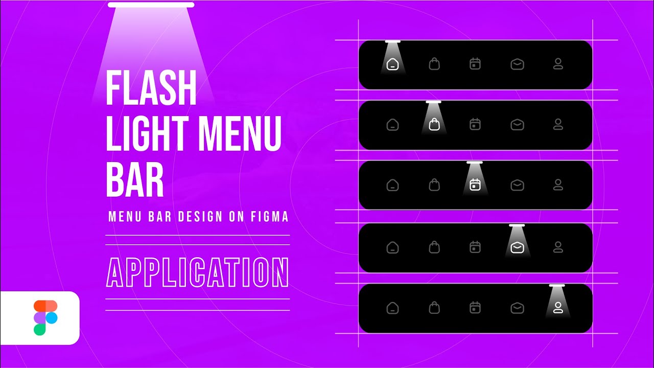 How to create Navigation bar in Figma |  Menu Bar  |  Creative & Modern