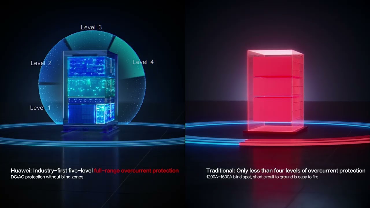 Huawei C&I Hybrid Cooling ESS C2C Dual link Safety