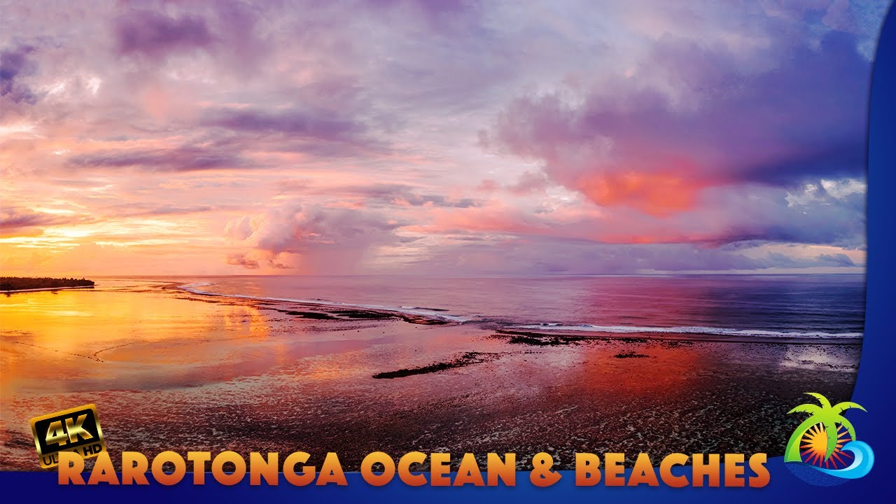 Escape to Rarotonga: A Breathtaking 4K Vision of Tropical Serenity