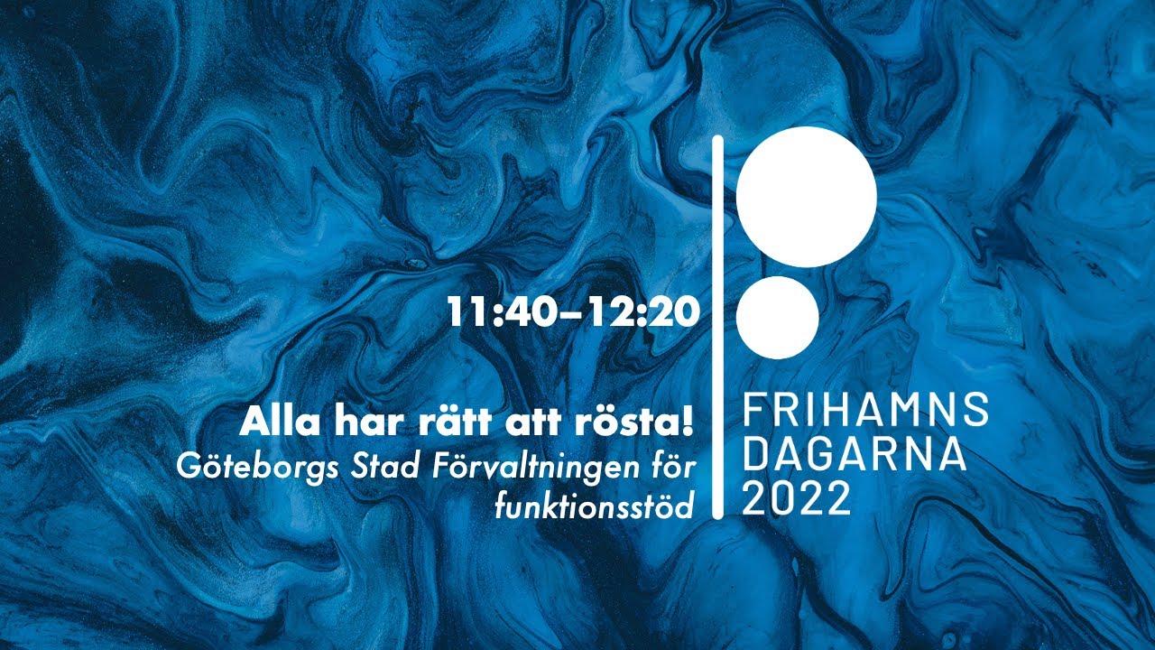 Alla har r&auml;tt att r&ouml;sta!