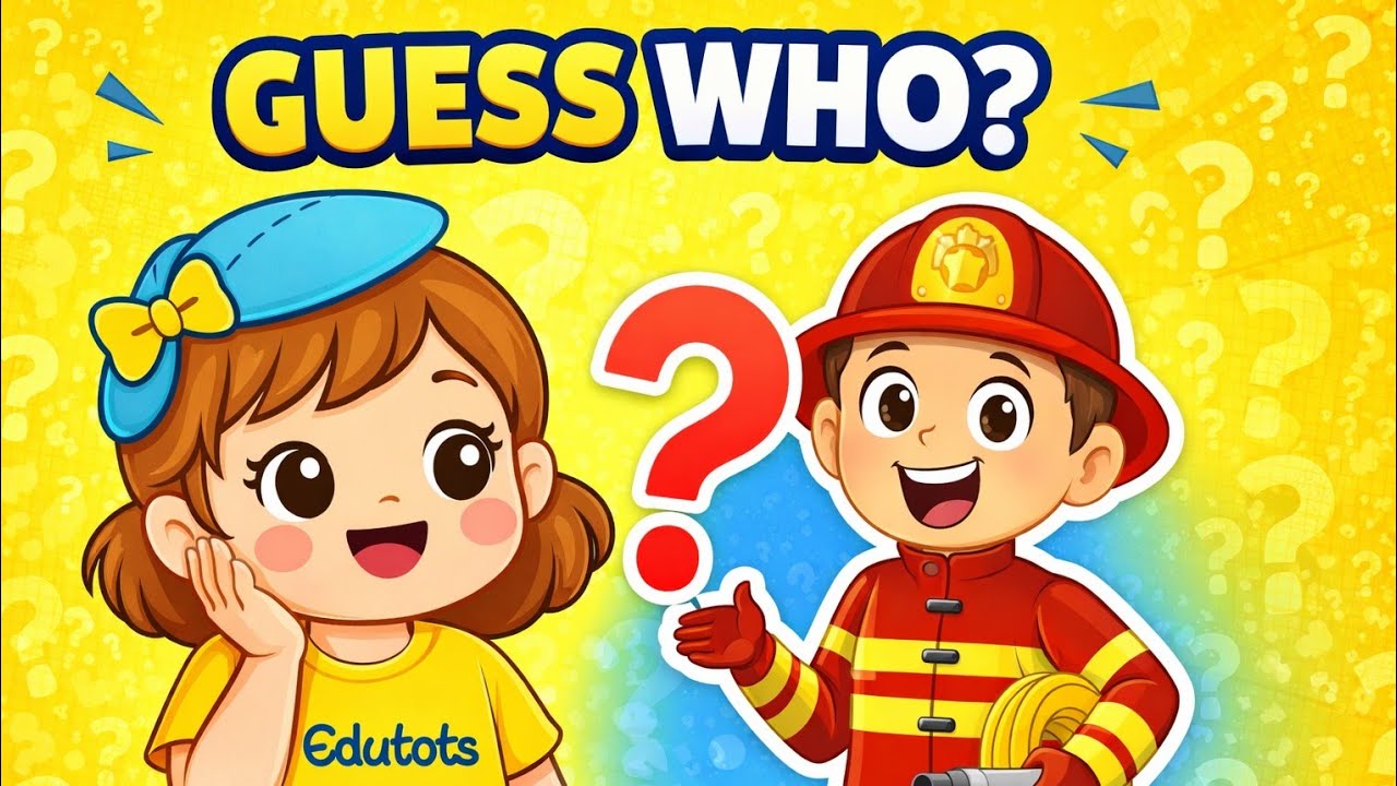 Community Helpers for Kids| People Who Help Us| Learning Video,People Who Help Us, Educational Video