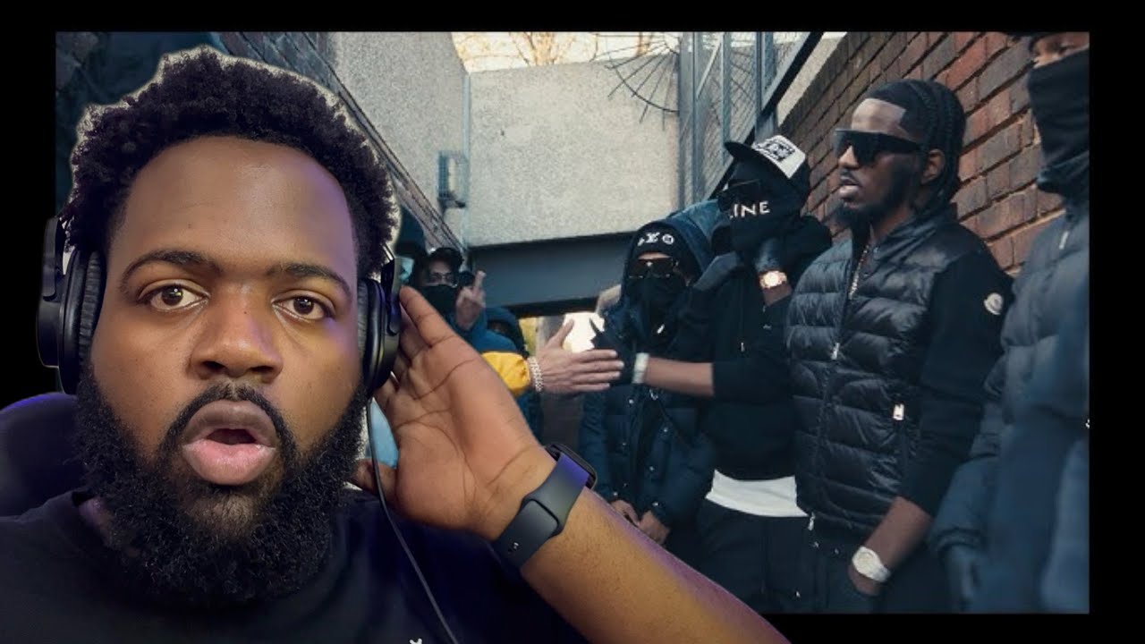 AMERICAN REACTS TO UK DRILL | Booter Bee X Twin S - Aura [Official Music Video]