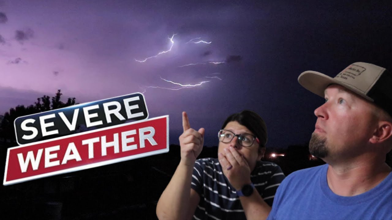 We HAD To Get In The TORNADO SHELTER!!