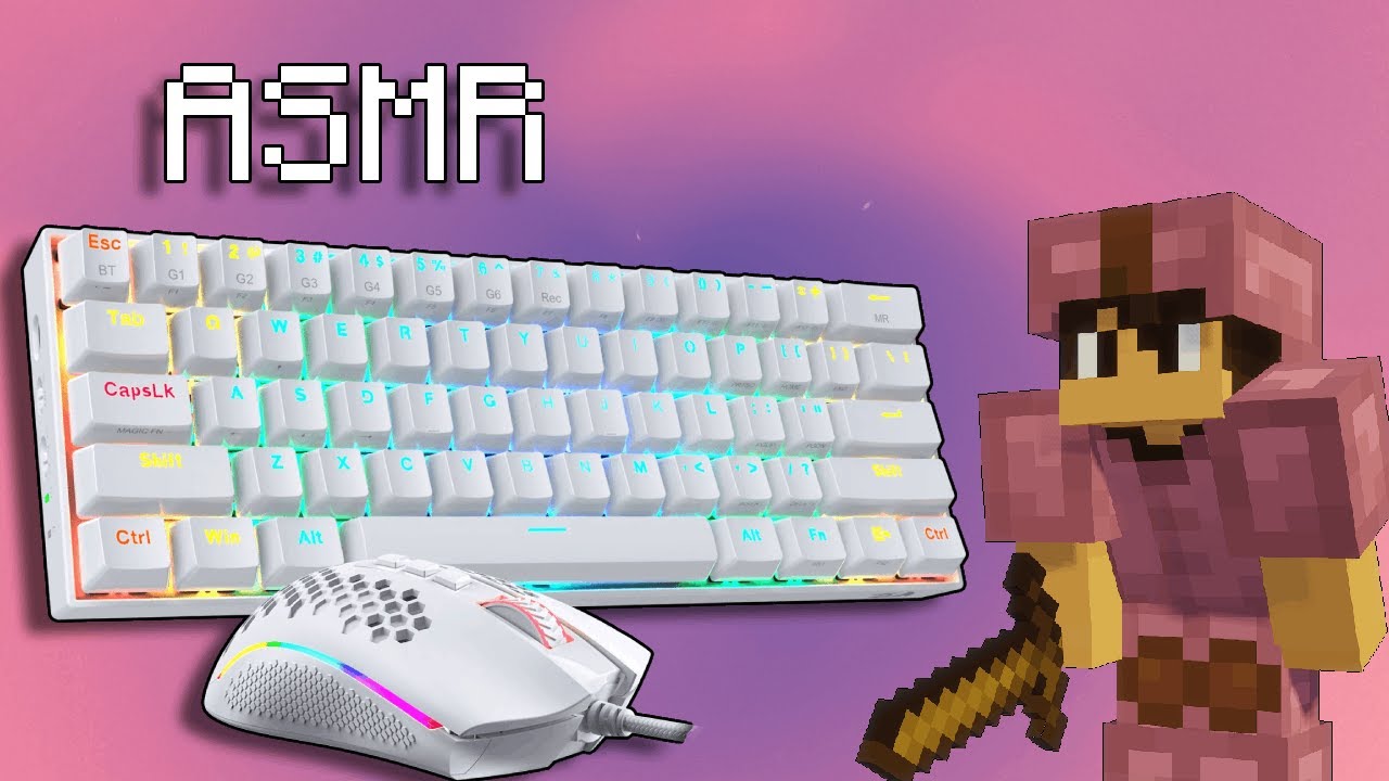 Hypixel Bedwars I Keyboard And Mouse Sounds ASMR [1000+FPS]