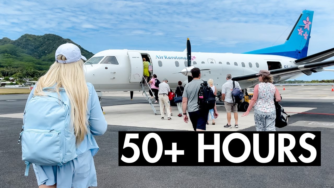 Traveling to RAROTONGA & AITUTAKI From the USA (Cook Islands Vlog 1)