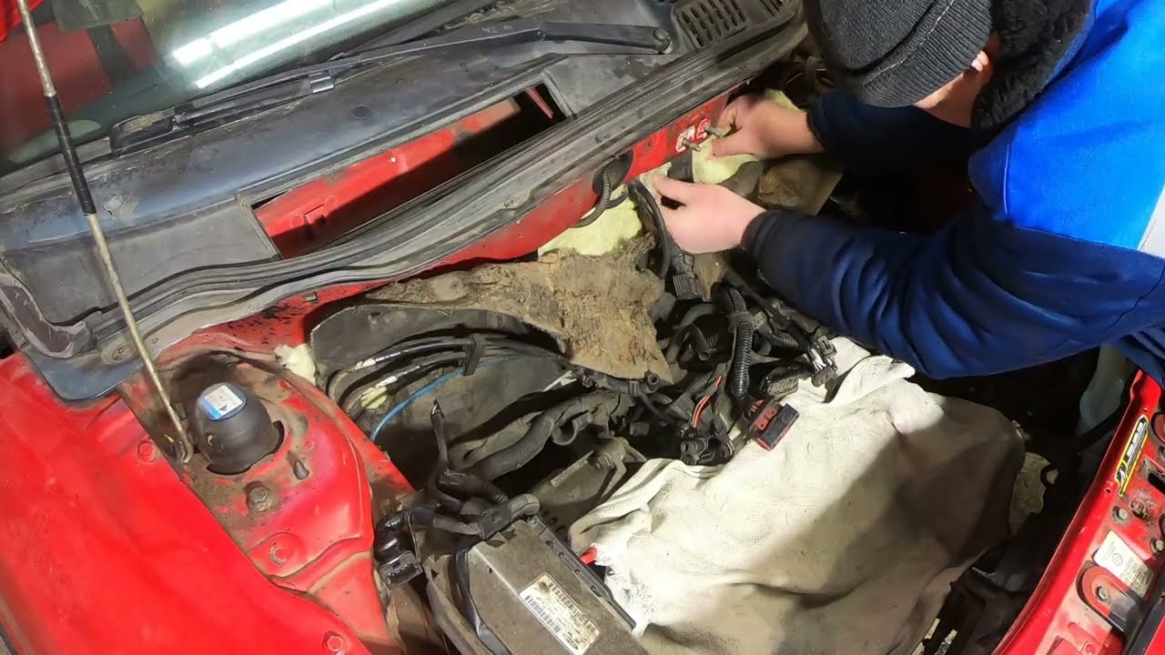 Замена радиатора печки LANCIA Y.