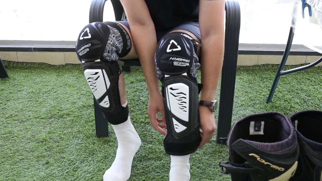 Leatt Knee & Shin Guard 3DF Hybrid EXT