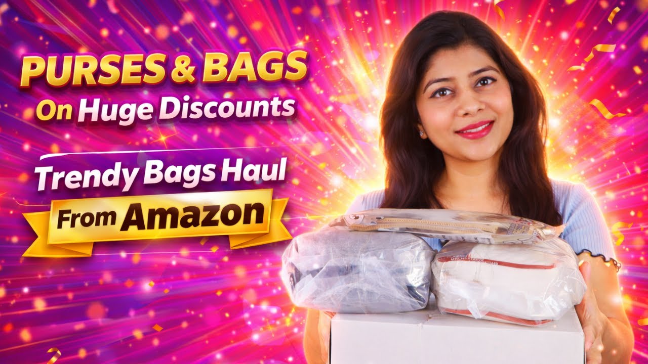 Purses & Bags On Huge Discounts | Trendy Bags👜 Haul From Amazon