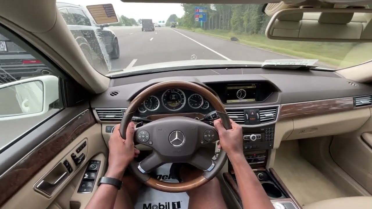 2012 Mercedes-Benz E350 V6 POV Test Drive Review