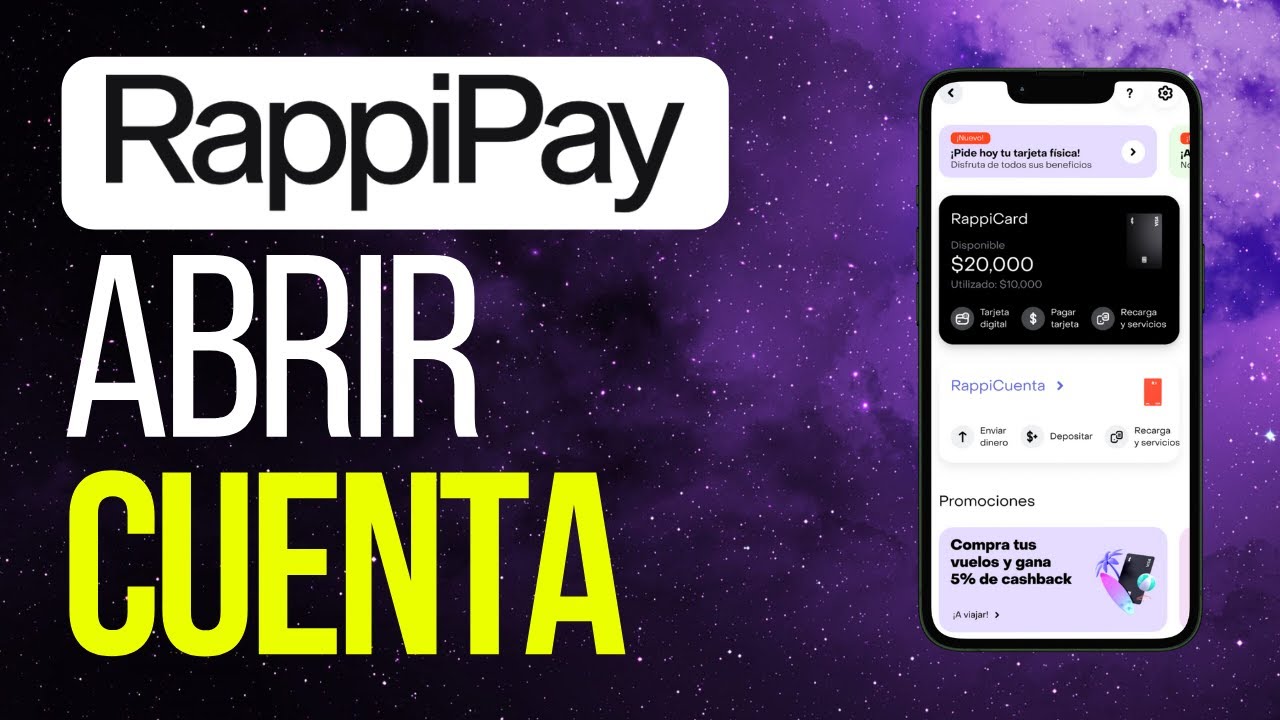 Abrir tu nueva RappiCuenta