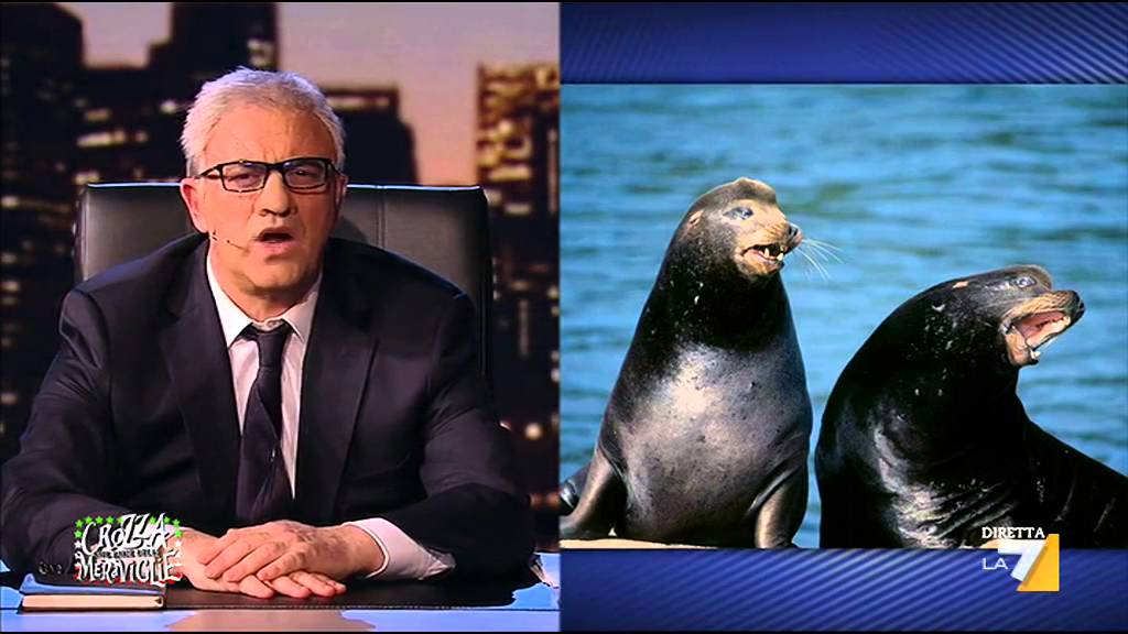 Crozza - Luttwak, l’uomo con la guerra nel sangue.