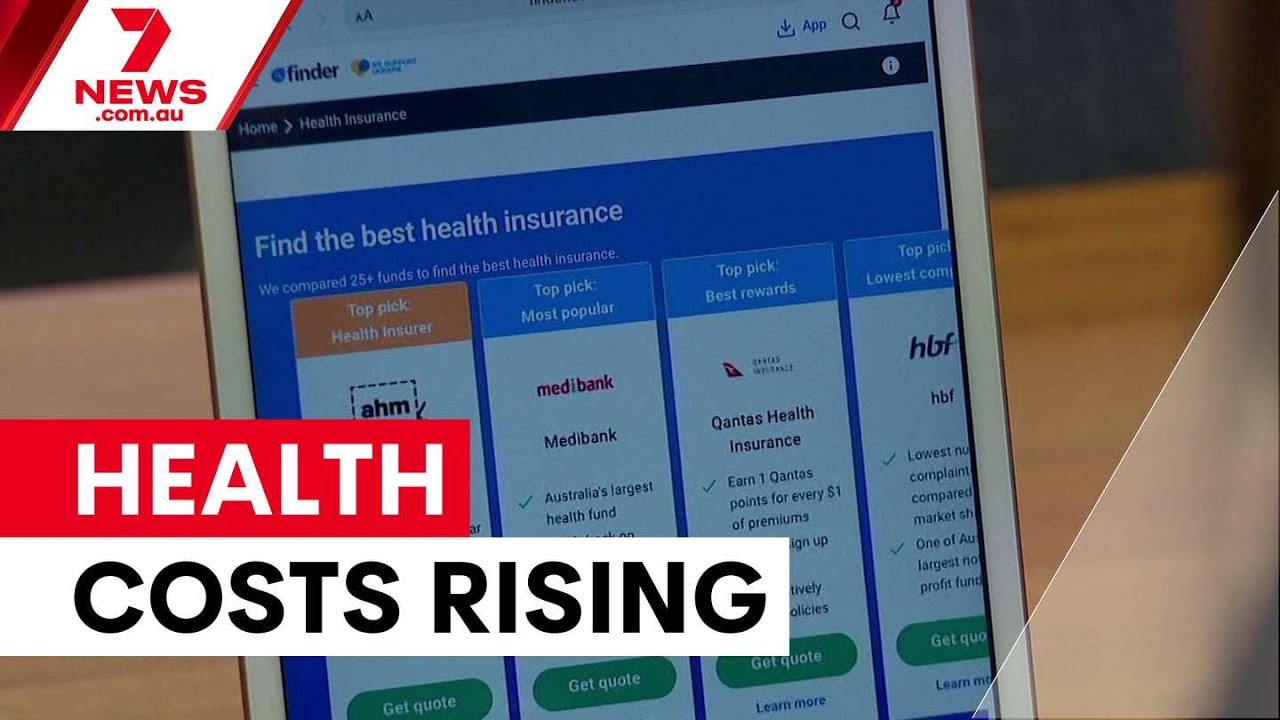 Private health insurance premiums rise 4.41% from April | 7NEWS