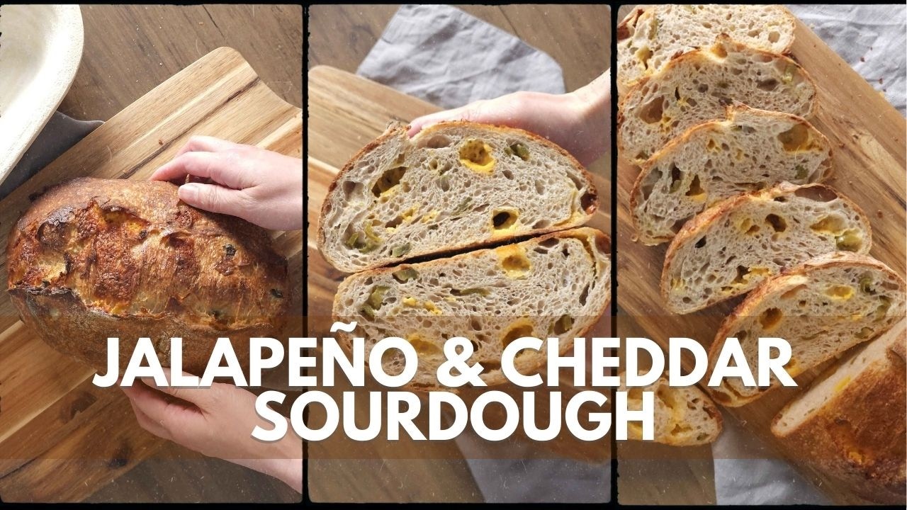 Spice Up Your Sourdough: Jalapeño & Cheddar Bread (Step-by-Step)