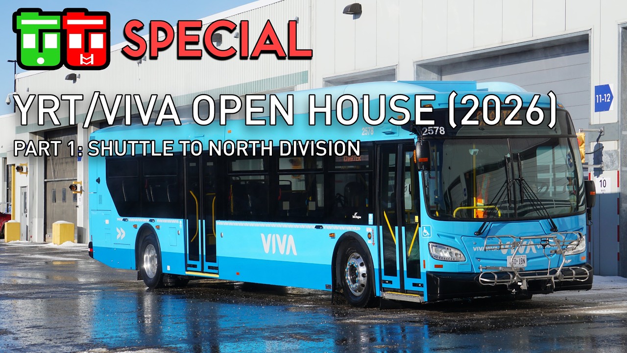 TT Special - YRT North Division Open House Part 1: Shuttle Bus Ride – YRT/Viva NFI XD40 2578