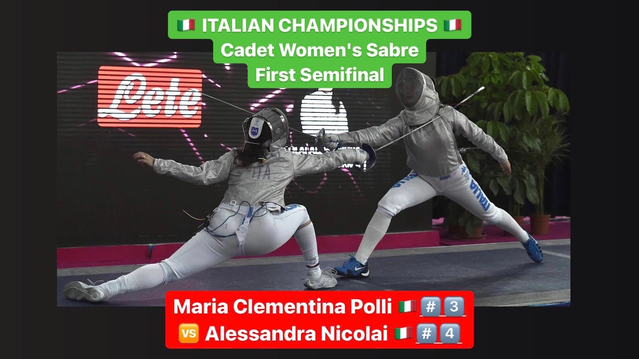 Italian Championships 2022 CWS - L4 - Maria Clementina Polli v Alessandra Nicolai