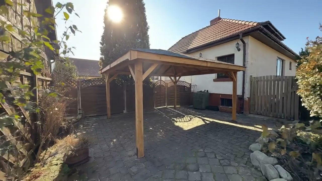 Altana ogrodowa VELA 3x3 - drewno świerkowe i sosnowe