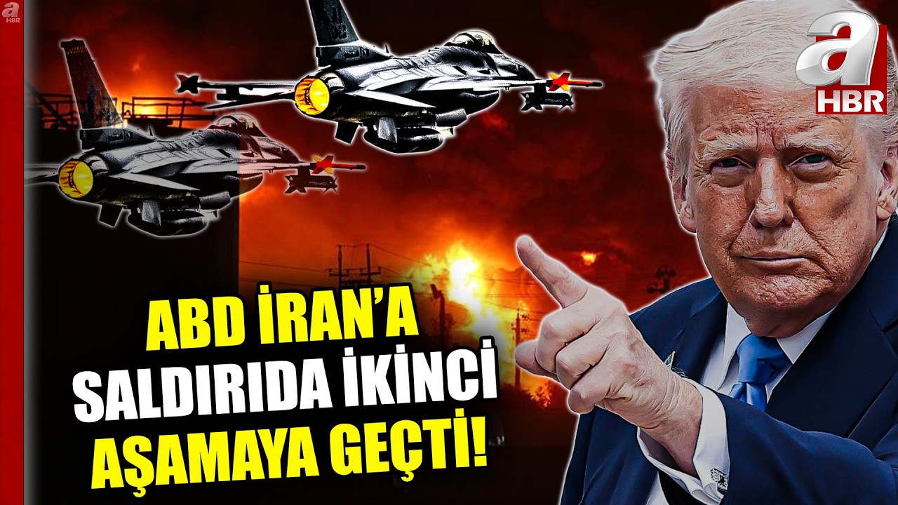 ABD, İran'a Saldırılarında İkinci Aşamaya Geçti! | A Haber