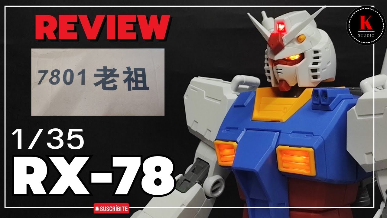 Review  1/35 Rx-78 (งานจีน)  ของใหญ่ระดับครึ่งเมตรที่หลายๆคนอยากจะมีไว้ครอบครอง
