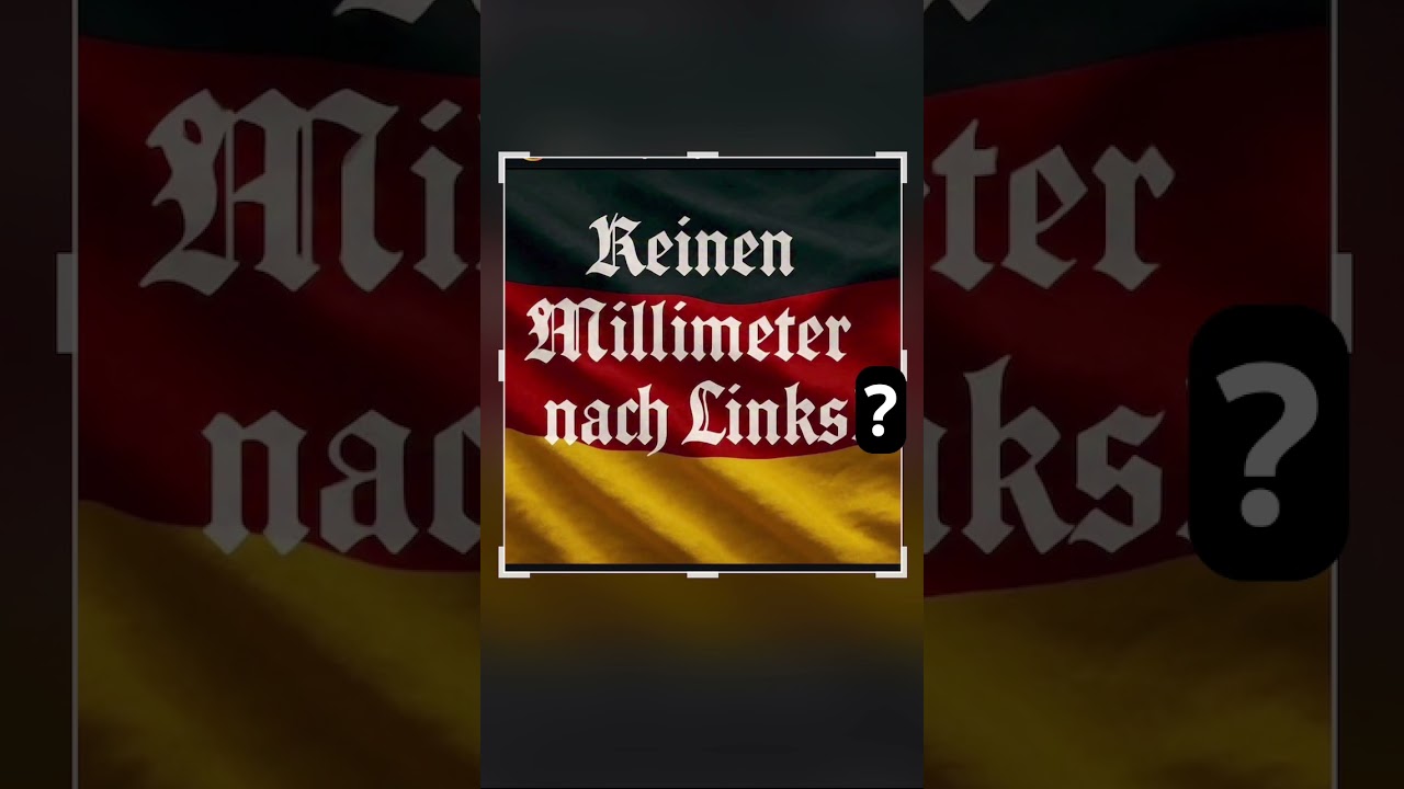 Keinen Millimetern nach Links?