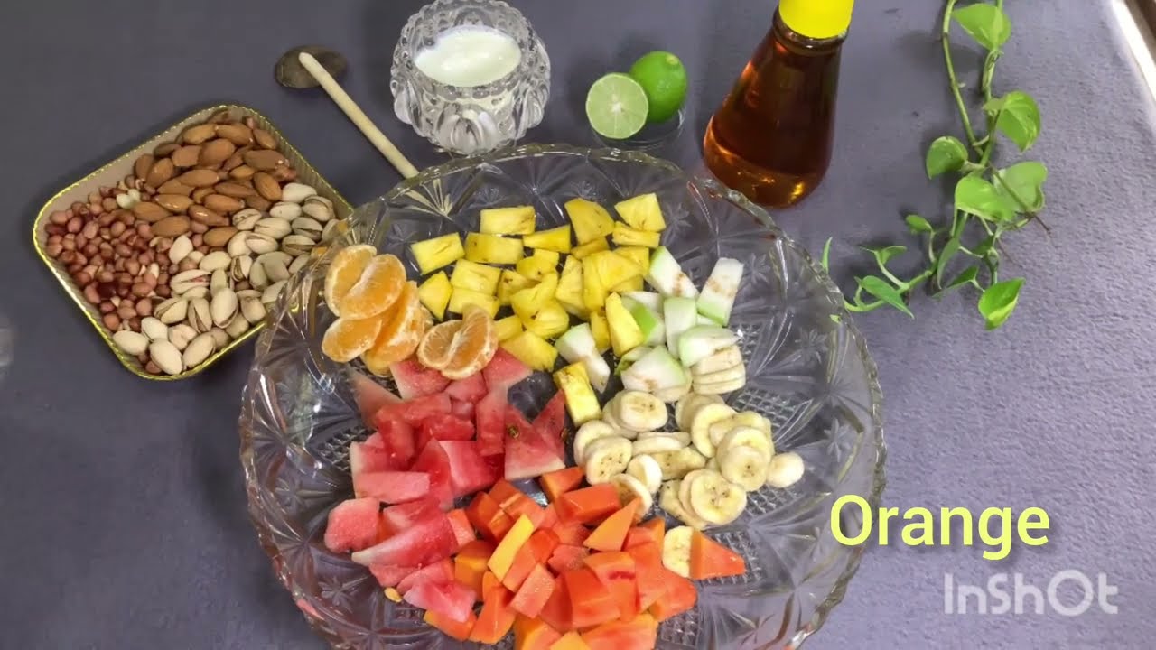 Healthy Fruit Salad in 5 Minutes | Fresh, Natural & Delicious