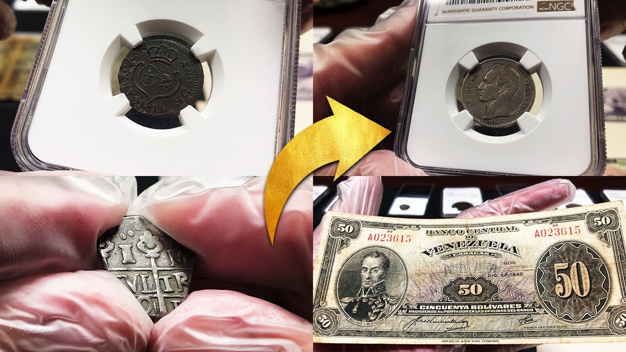Raras monedas y billetes venezolanos | Numisubastas