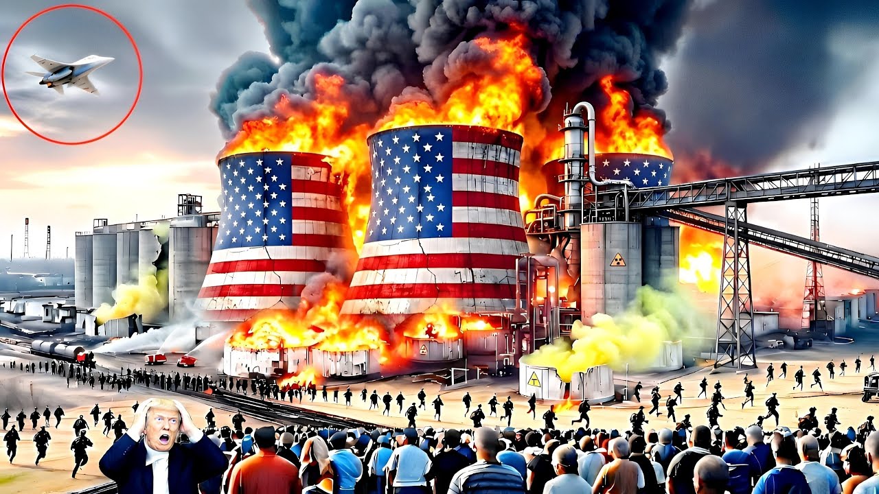 Today is July 19, 2026! The largest US oil refinery base is destroyed by a Russian SU-57.