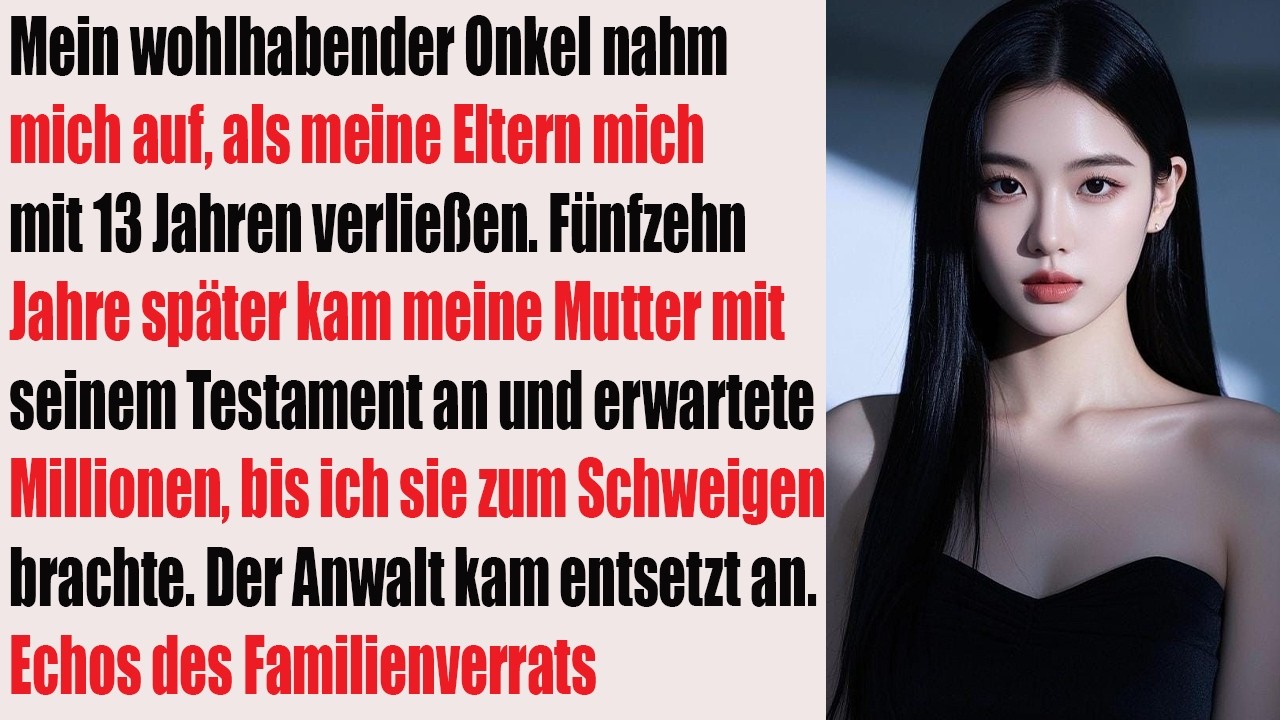 Mein reicher Onkel nahm mich mit 13 auf – 15 Jahre später änderte ich sein Leben für immer