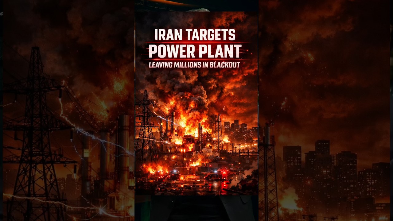 Why Iran Targeted THIS Power Plant 😳One Strike