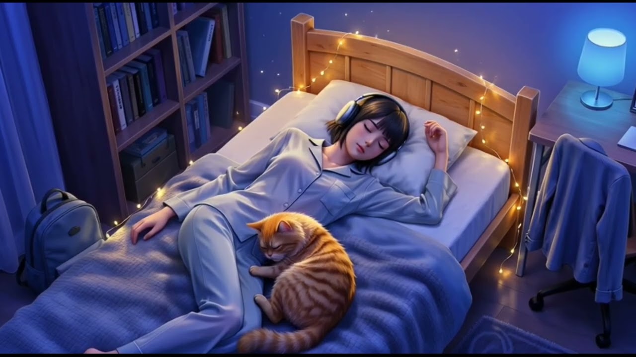 Rainy Night Lofi 🌧️ Chill Out Lofi Hip Hop for Deep Relaxation & Cozy Mood