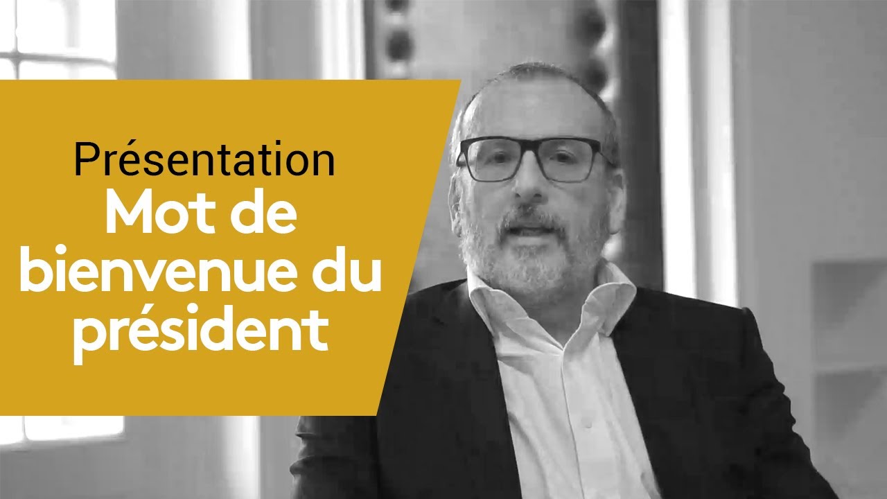 Doctegestio - Mot de bienvenue de M. Bernard Bensaid, PDG du groupe