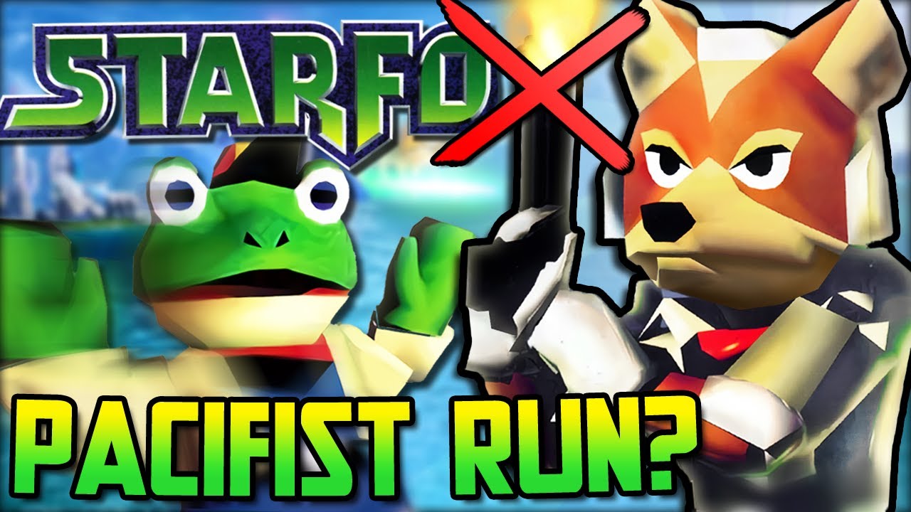 Can You Beat Star Fox 64 without Killing a Single Enemy? | Star Fox Pacifist Run
