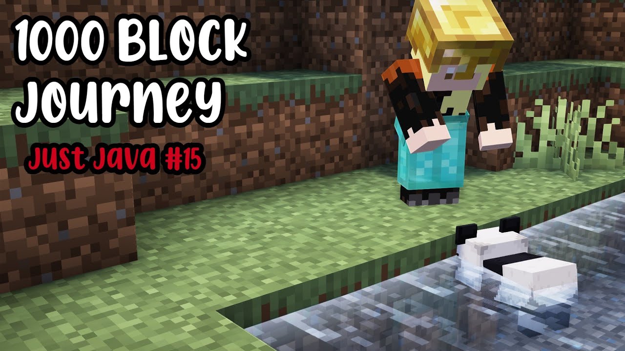 I brought a panda home from 1000 blocks away | Just Java ep. 15