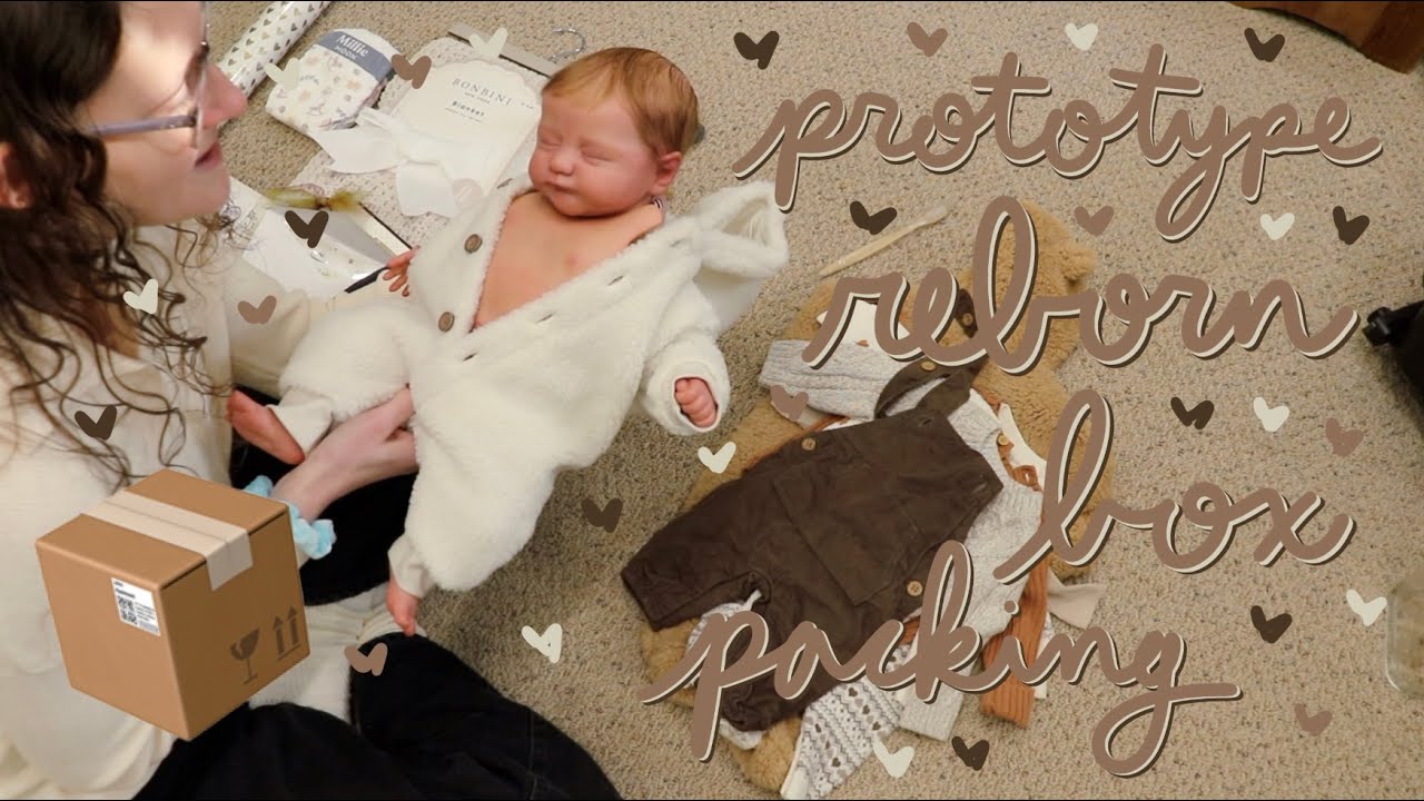 Prototype Reborn Baby Maple by Sheila Mrofka Box Packing! Send Home a Reborn Baby Prototype I Made!