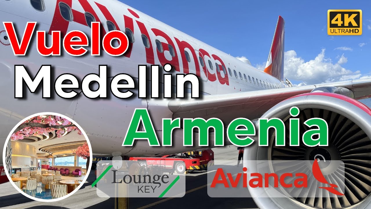 Vuelo Medellin Armenia Avianca | Sala VIP Harmony Lounge