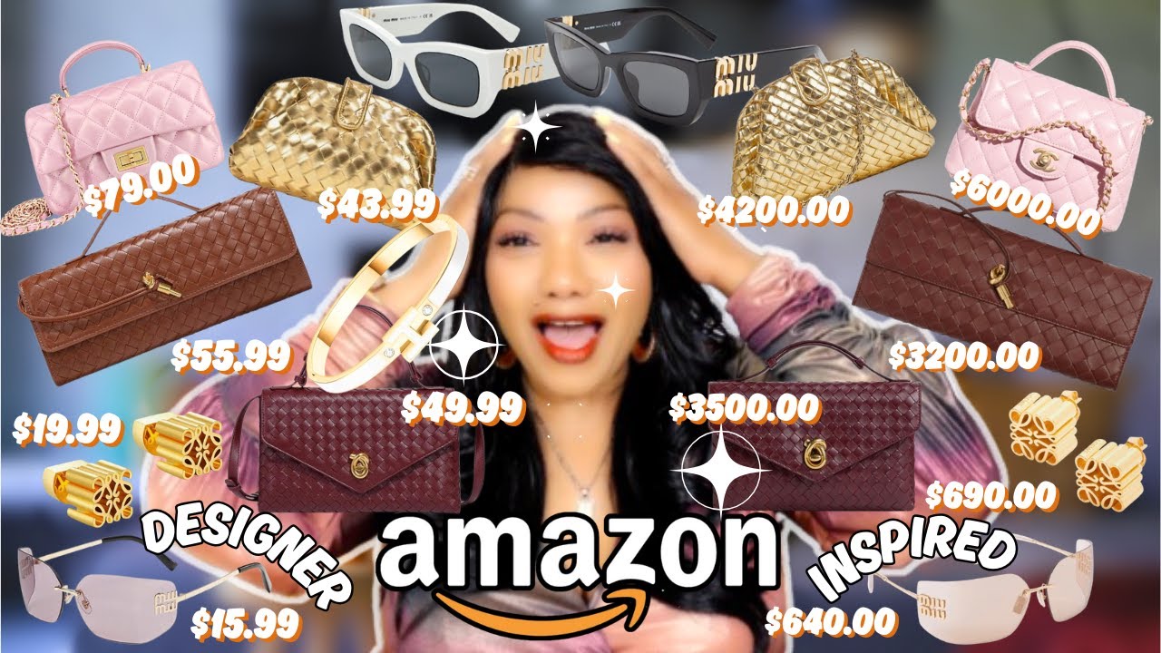 MOST AMAZING AMAZON DESIGNER INSPIRED HAUL: ASTRONOMICAL SAVINGS!