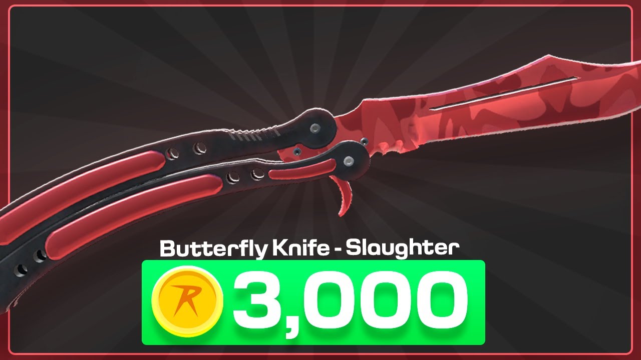 Depositing a Butterfly Slaughter CSGOROLL On A NEW Account