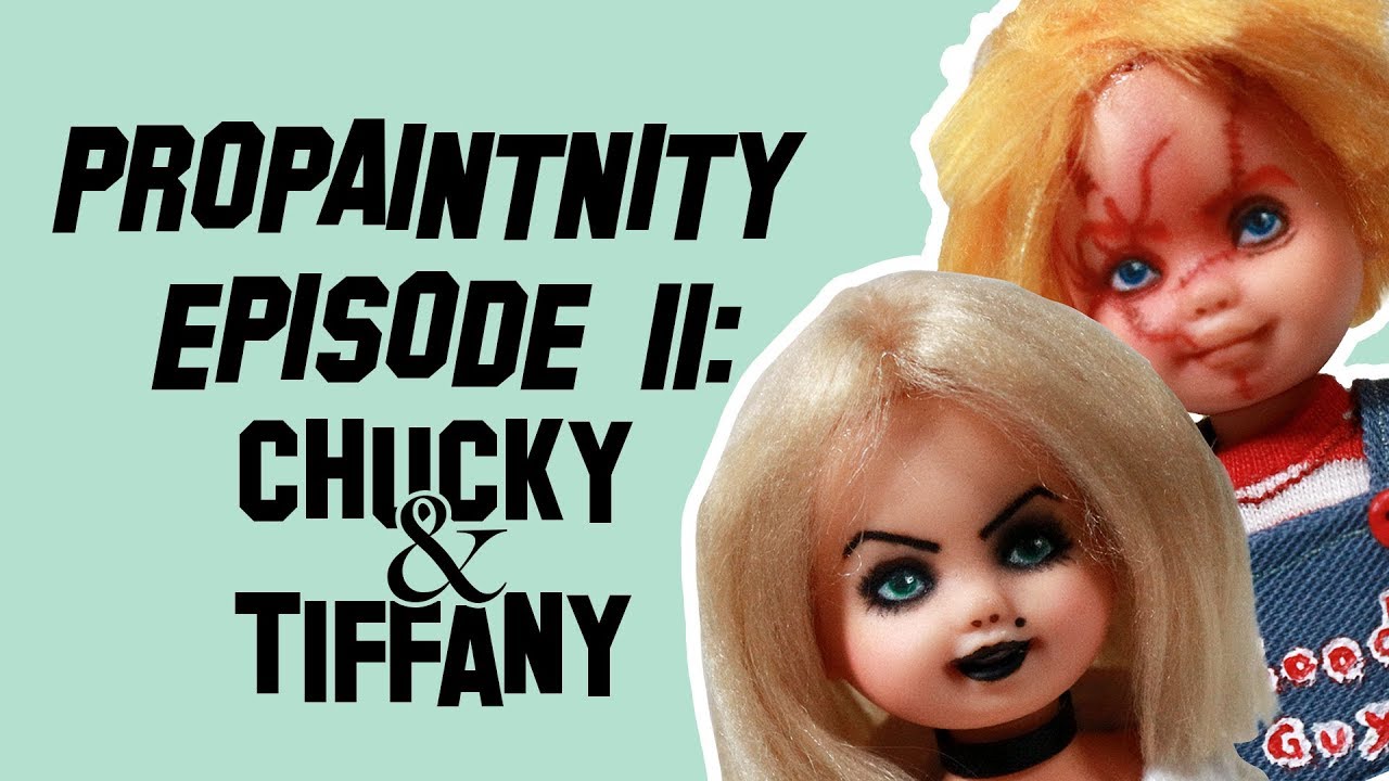 PROPAINTNITY EPISODE 11: Chucky & Tiffany (OOAK Doll Repaint)