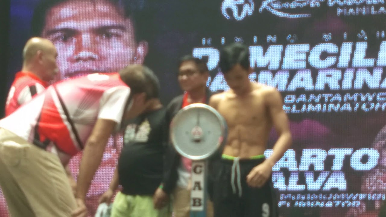 Jayson Brillo vs Joel Cago | Ringstar Asia x MP Promotions | RISING STARS weigh-ins | Resorts World