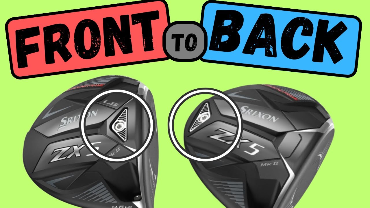 Srixon ZX5 MK2 Driver vs Srixon ZX5 LS MK2 Driver