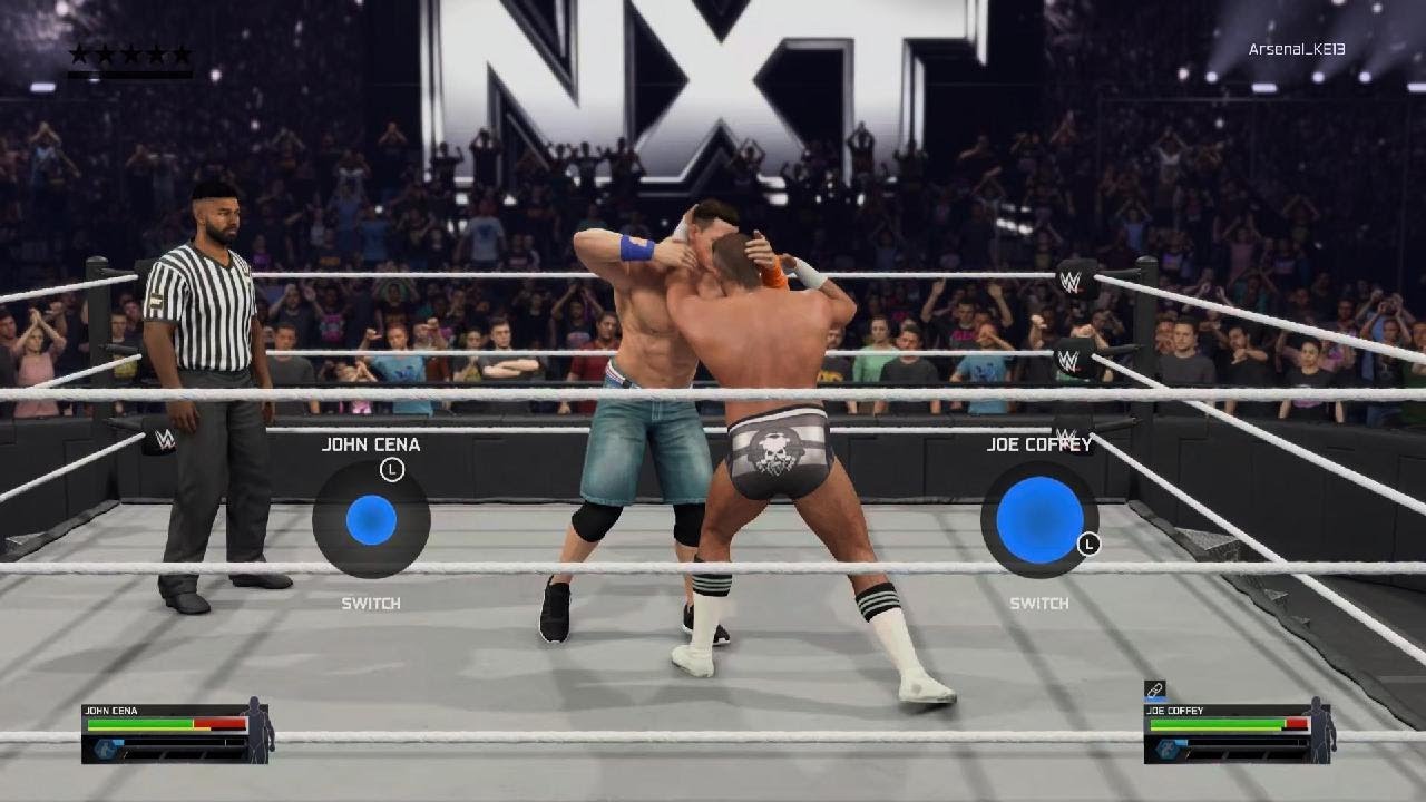 WWE 2K25 watch me win the john cena belt.