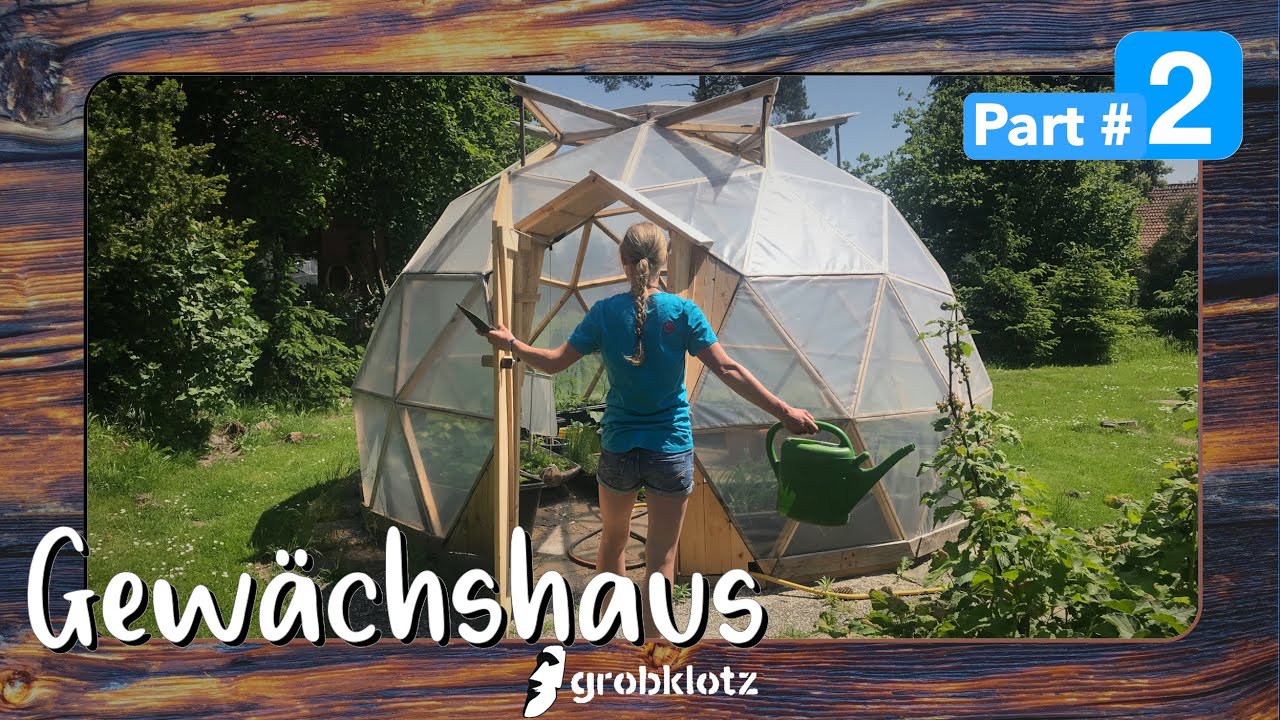 Gewächshaus 🍅 🌶 🥒 🍓aus alten Paletten - Selbstbau Teil 2