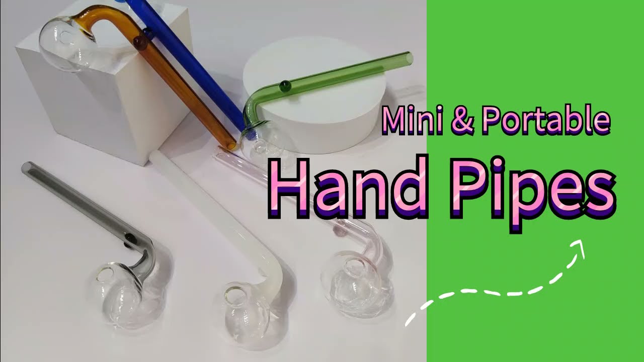 Straight Type colorful Glass Smoking Hand Pipes ShareBongs Product Review