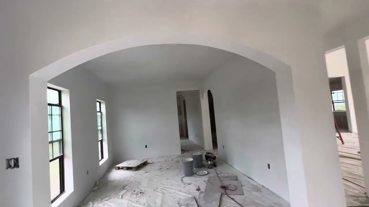 Throwing Paint On Walls with a Vevor paint sprayer