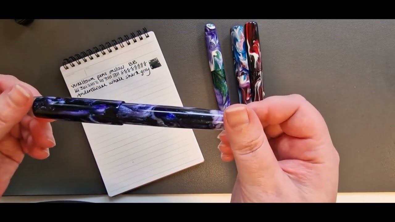 Walltown pens watts, catsburg and onslow model fountain pen review