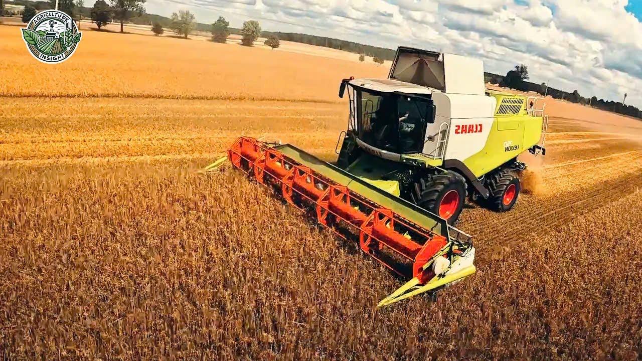 2.2 Billion Pounds Of Oats Are Harvested In America This Way | Agriculture Technology