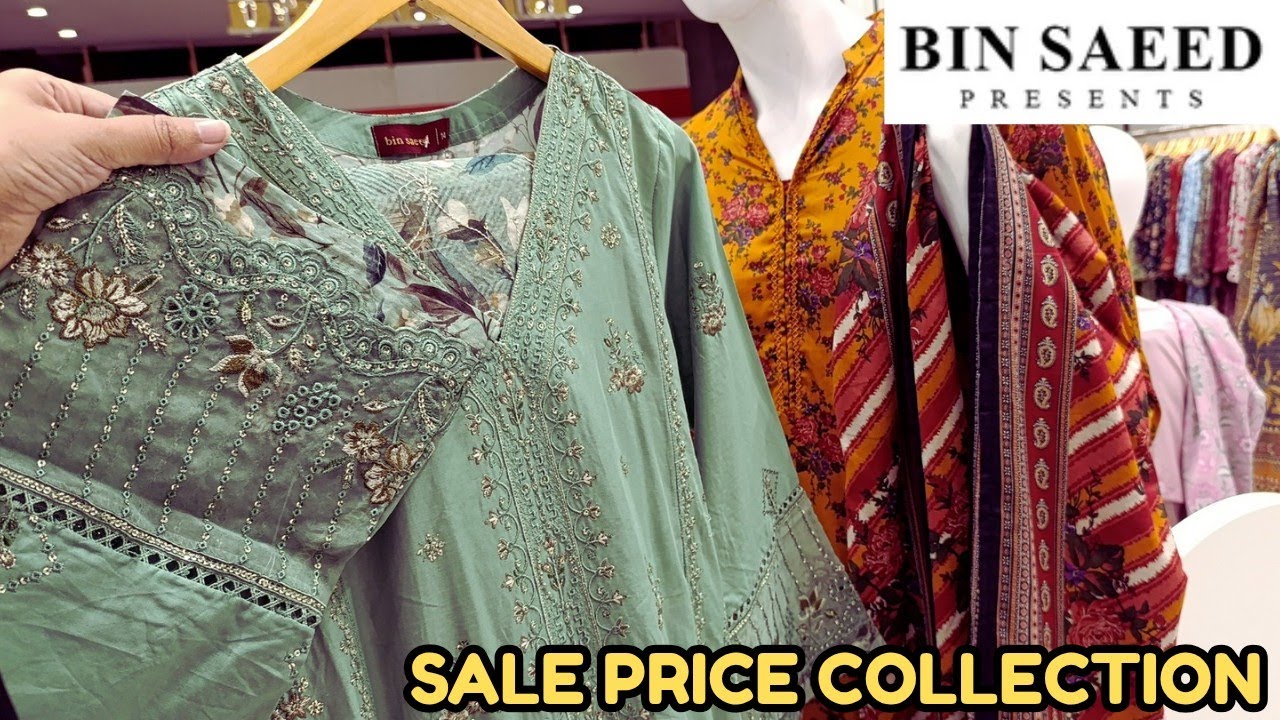 😱Bin Saeed Sale price Collection 😱 Bin Saeed New Collection 2025 📣♥️ Binsaeed Grand Store